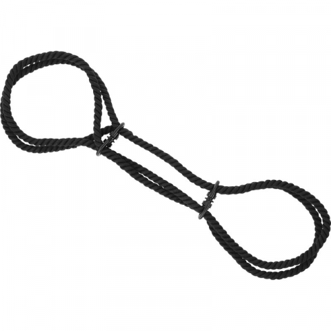 Sfoara Franghie Darkness 100% Cotton Rope Handcuffs Or Ankle Handcuffs [1]