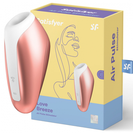 Vibrator Clitoris - Stimulator Clitoris Satisfyer Love Succionador Breeze Copper