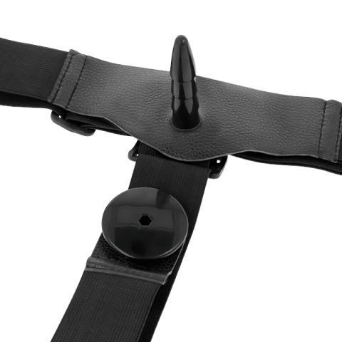 Strapon Harness Attraction Rodney Double Penetraci N With Vibration 18 x 3.5cm [2]