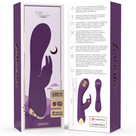 Vibrator Treasure Laurence rabbit vibrator watchme wireless technology compatible [5]