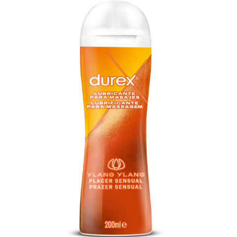 Ulei Masaj Erotic - Ulei Masaj Durex 2 In 1 Sensual Massage Ylang Ylang 200 ml