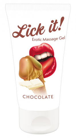 Ulei Masaj Erotic - Ulei Masaj Erotic Ciocolata Lick It Erotic Massage Gel Chocolate 50 ml