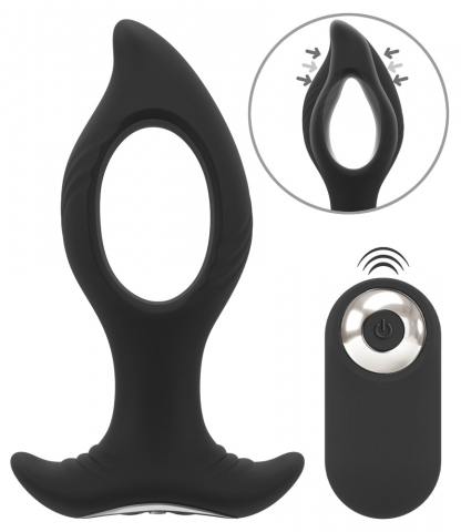 Jucarii Sexuale - Vibrator Anos RC Butt Plug with a Hole