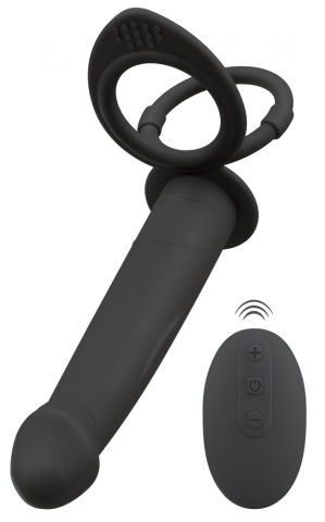 Jucarii Sexuale - Vibrator Black Velvets RC double fucker