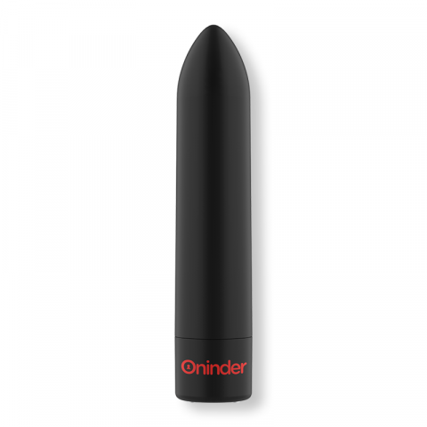 Vibrator Bullet Oninder Berlin Bullet Vibrator Black 9 Modes 8.5 X 2 Cm - Free App [1]
