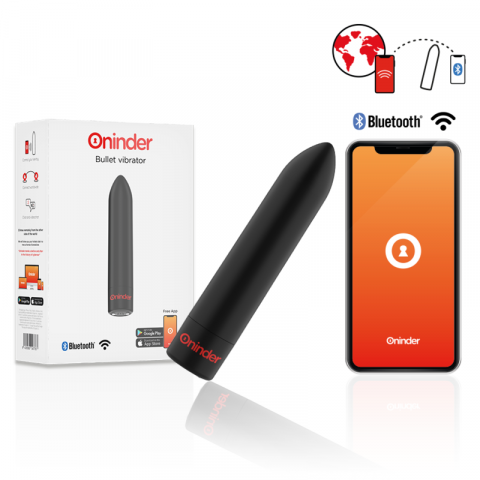 Vibrator Bullet - Vibrator Bullet Oninder Berlin Bullet Vibrator Black 9 Modes 8.5 X 2 Cm - Free App