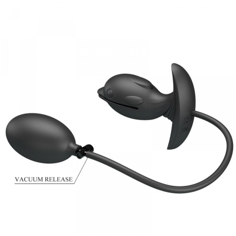 Vibrator Buttplug Anal Pretty Love Inflatable & Rechargeable Delfin Anal Plug [6]