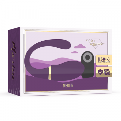 Vibrator Dual Treasure Merlin double couple vibrator remote control [5]