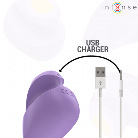 Vibrator Intense Ursula stimulator 10 vibrations purple [1]
