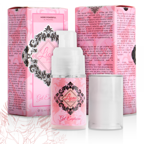 Stimulente Afrodiziace Femei - Vibrator Lichid Liona By Moma Liquid Vibrator Euphoria Gel 15 ml