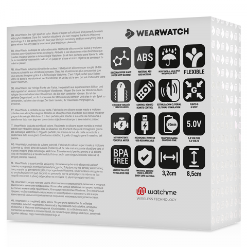 Vibrator Ou Wearwatch dual technology watchme vibrator indigo seawater [3]