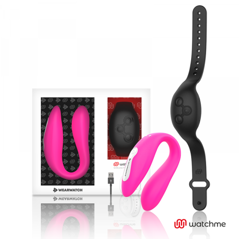 Vibrator Ou Wearwatch watchme dual technology vibrator fuchsia azabache [6]