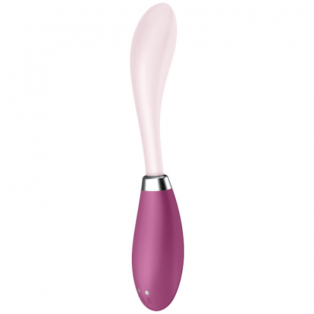 Vibrator Punctul G - Vibrator Satisfyer G-spot Flex 3 Multi Vibrator Red
