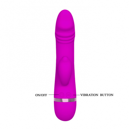 Vibrator Pretty Love Flirtation David Vibrator With Rabbit [4]