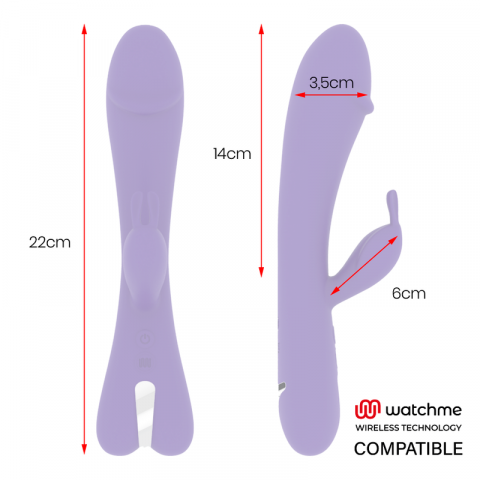 Vibrator Rabbit Mr boss Aitor rabbit compatible with watchme [10]