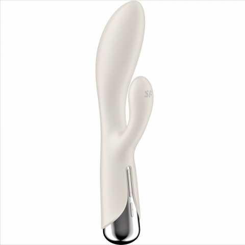Vibrator Rabbit Satisfyer Spinning Rabbit 1 Clitoris And G-spot Stimulation Beige [2]