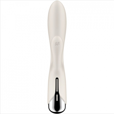 Vibrator Rabbit Satisfyer Spinning Rabbit 1 Clitoris And G-spot Stimulation Beige [1]