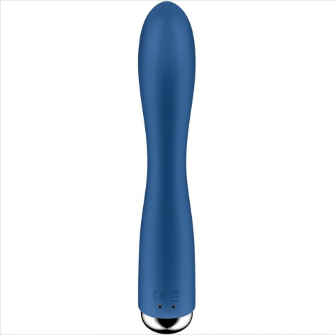 Vibrator Rabbit Satisfyer Spinning Rabbit 1 Clitoris And G-spot Stimulation Blue [4]