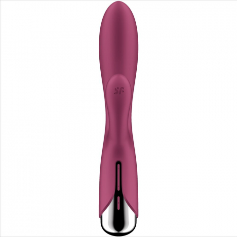 Vibrator Rabbit Satisfyer Spinning Rabbit 1 Clitoris And G-spot Stimulation Red [1]