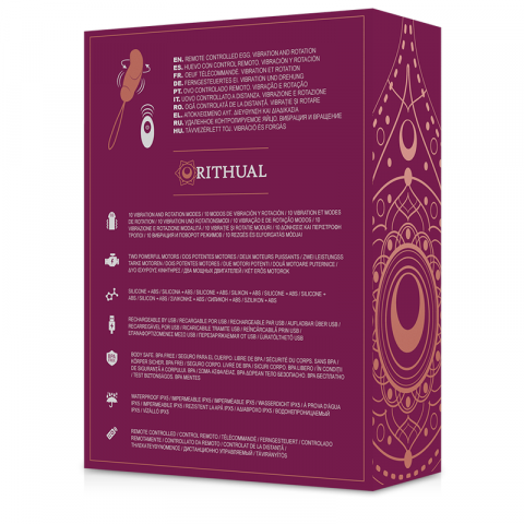 Vibrator Rithual Egg remote control vibration [6]