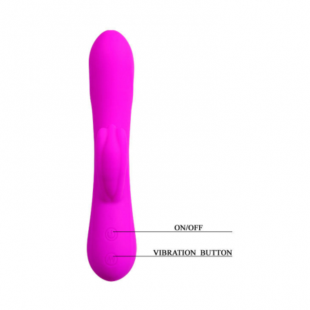 Vibrator Pretty Love Primo Flirtation Barrette Vibrator With Clit Stimulation [5]