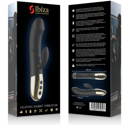 Vibrator Ibiza Powerful Anatomical Vibrator With Rabbit [3]