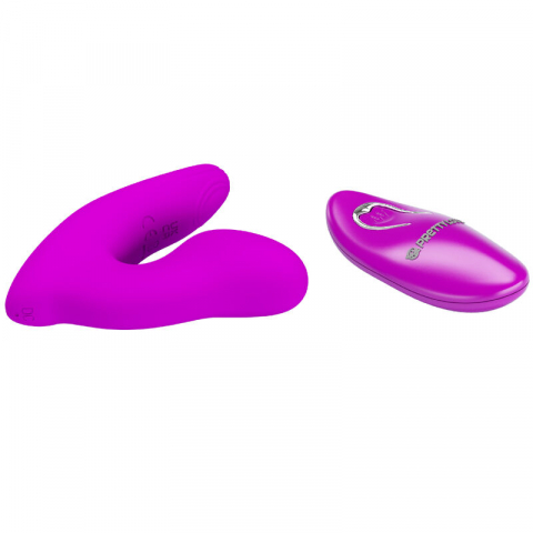 Vibrator Stimulator Clitoris Pretty Love Melvin Clitoris Massager With Remote Control [3]