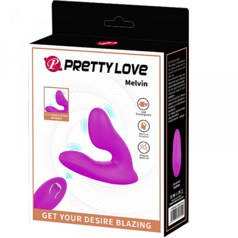 Vibrator Stimulator Clitoris Pretty Love Melvin Clitoris Massager With Remote Control [8]