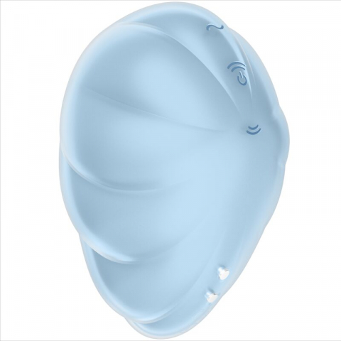 Vibrator Stimulator Clitoris Satisfyer Clound Dancer Blue Air Pulse Vibrator [3]