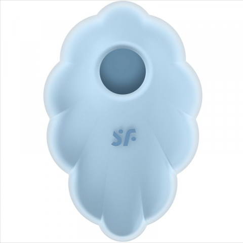 Vibrator Stimulator Clitoris Satisfyer Clound Dancer Blue Air Pulse Vibrator [5]