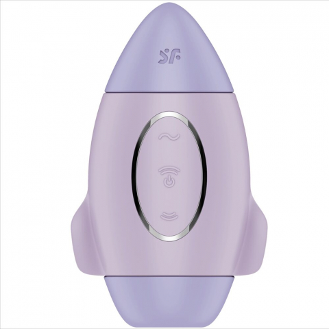 Vibrator Stimulator Clitoris Satisfyer Mission Control Lilac Small Double Impulse Vibrator [4]