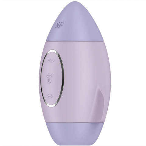 Vibrator Stimulator Clitoris Satisfyer Mission Control Lilac Small Double Impulse Vibrator [2]