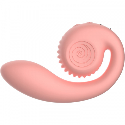 Jucarii Sexuale - Vibrator Stimulator Clitoris Snail Vibe Gizi Dual Stimulator Pink
