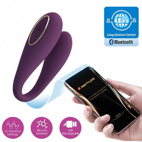 Vibrator Tip C - Vibrator tip C Pretty Love August Remote Global Double Pleasure Vibrator
