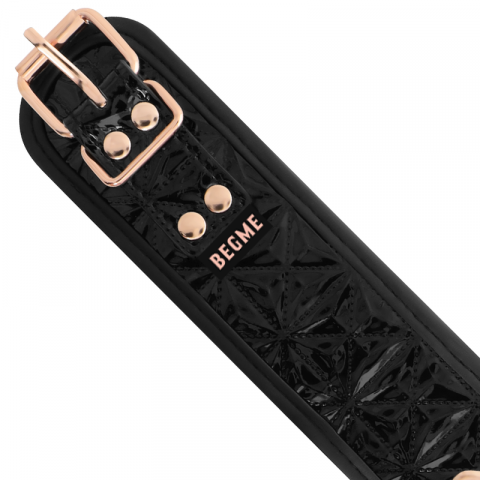 Zgarda Begme Black Edition Premium Vegan Leather Collar With Neoprene Lining [5]