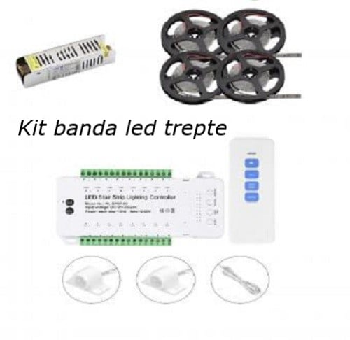 Kit iluminat inteligent scari
