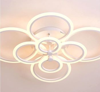 Lustra led dimabila 160w cu telecomanda 3 functii [2]