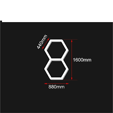 2 hexagonala led honeycomb pentru iluminat cu stil [3]