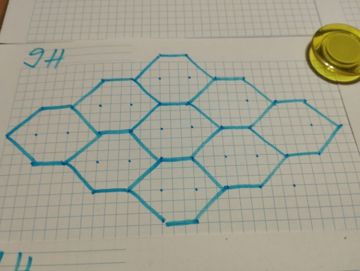 9 hexagoane led honeycomb [5]