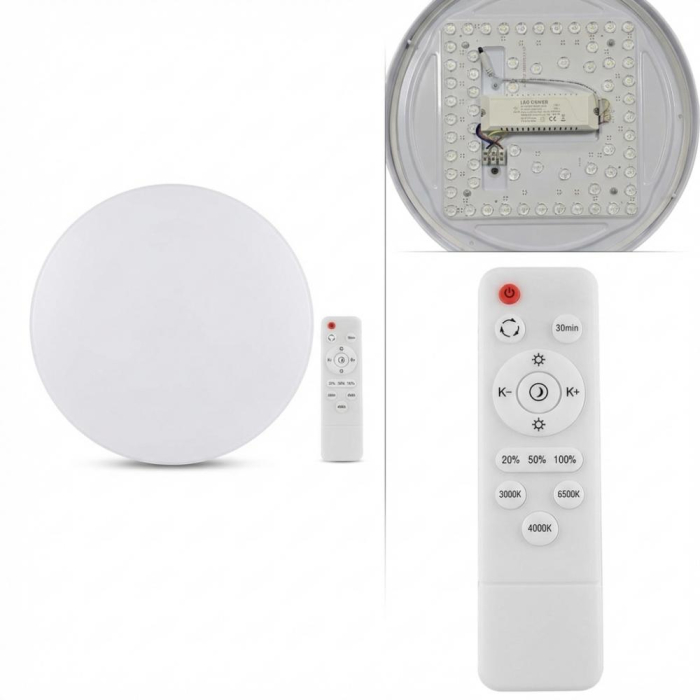 Aplica LED CCT dimabila cu telecomanda IP44 40cm 72w [2]