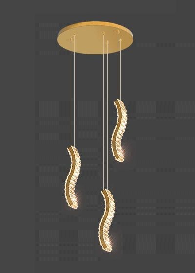 Candelabru led elegant Gold cu telecomanda 9/5/3/1 elemente [3]