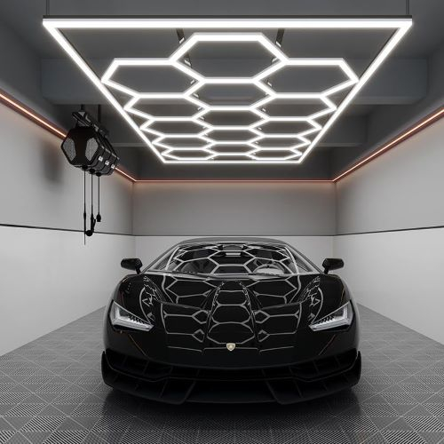 Honeycomb led 14 hexagoane 650w [5]