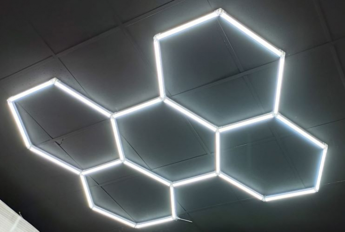 Led perete Honeycomb set 5 hexagoane 192W [3]