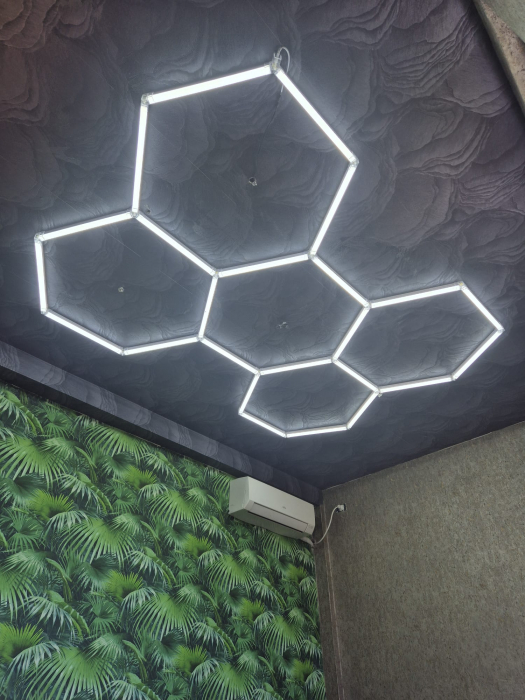 5 hexagoane led  honeycomb frizerie/salon [3]