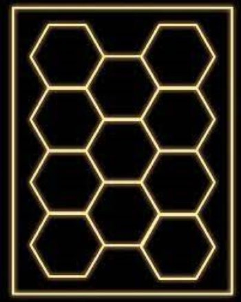 Led tavan honeycomb diverse configuratii [7]