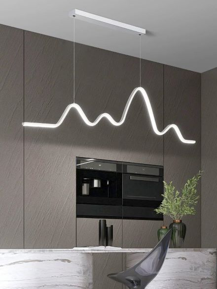 Lustra cu telecomanda 64 w balck/ alba / gold [1]