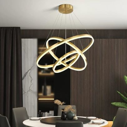 Lustra LED 120W dimabila cu telecomanda [3]