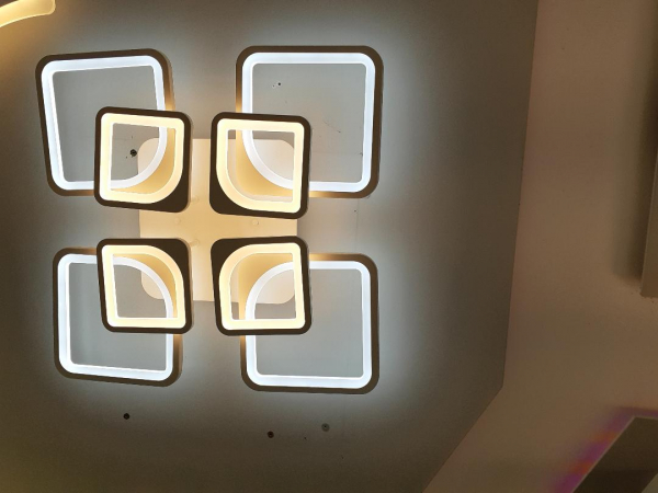 Lustra LED dimabila 160w cu telecomanda 4 functii [2]