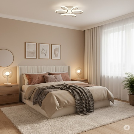 Lustra led 3 functii 50w [7]