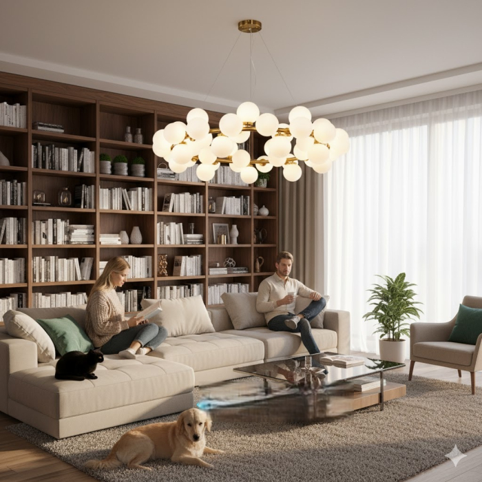 Lustra led 45 globuri [1]